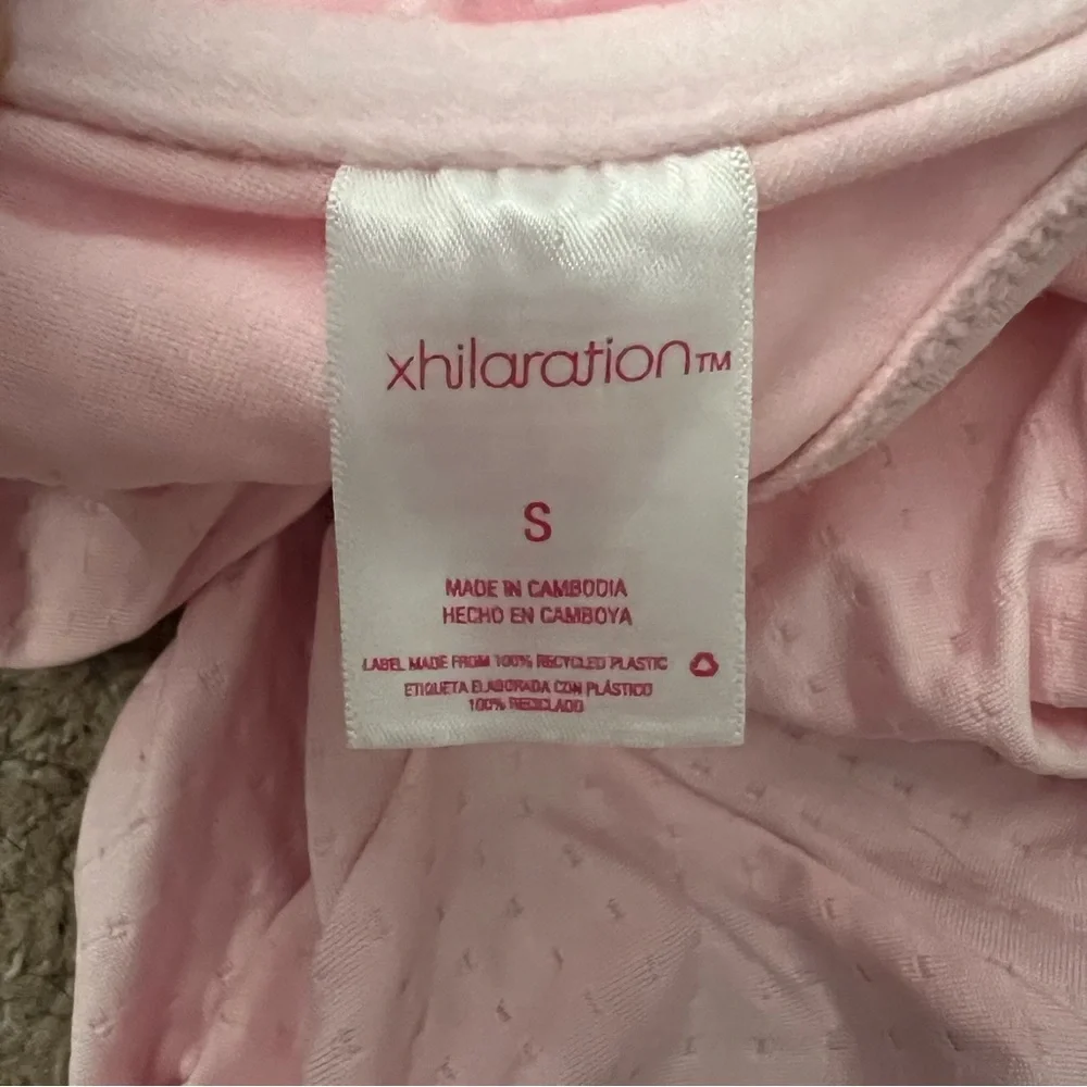 Target Xhilaration Short Puff Sleeve Bikini Top Small Women’s Pink. - Picture 4 of 4